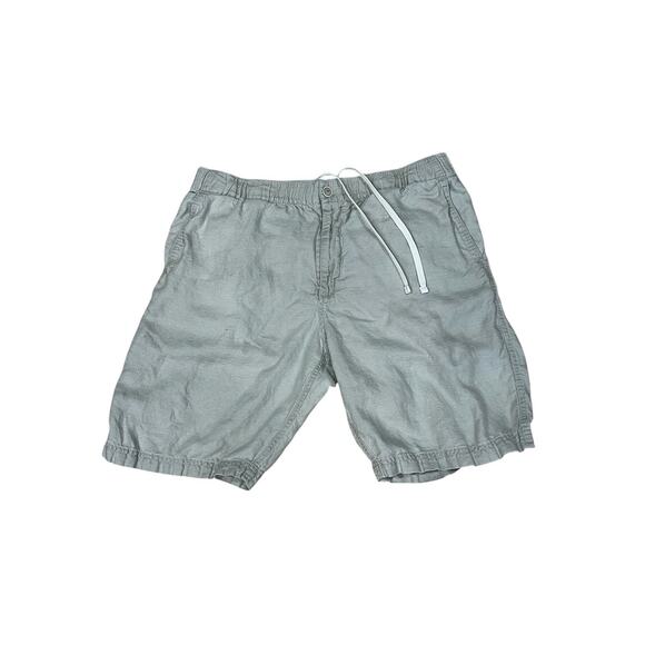 Tommy Bahama Men’s Sz XL Linen Blend Beach Shorts Beige Vacation Casual Wear - Picture 1 of 12